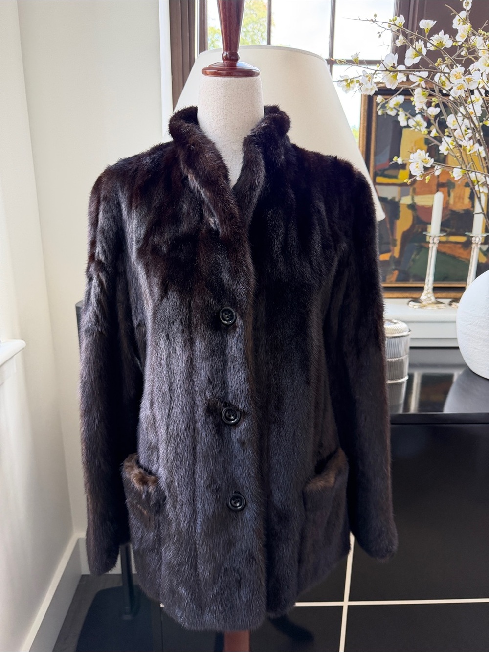 Vintage Christian Dior Mink Jacket 💅